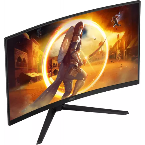 Монитор AOC 31.5" Gaming CQ32G4VE черный VA LED 16:9 HDMI матовая 300cd 178гр/178гр 2560x1440 180Hz DP Quad HD 2K (1440p) 7.31кг