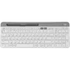 Клавиатура Logitech K580 белый/серебристый USB беспроводная BT/Radio slim Multimedia (920-009209)