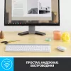 Клавиатура Logitech K580 белый/серебристый USB беспроводная BT/Radio slim Multimedia (920-009209)