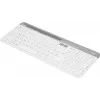 Клавиатура Logitech K580 белый/серебристый USB беспроводная BT/Radio slim Multimedia (920-009209)