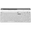 Клавиатура Logitech K580 белый/серебристый USB беспроводная BT/Radio slim Multimedia (920-009209)