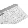 Клавиатура Logitech K580 белый/серебристый USB беспроводная BT/Radio slim Multimedia (920-009209)