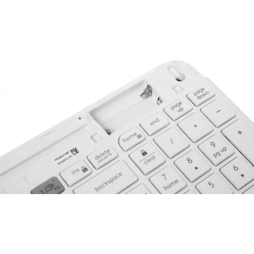 Клавиатура Logitech K580 белый/серебристый USB беспроводная BT/Radio slim Multimedia (920-009209)