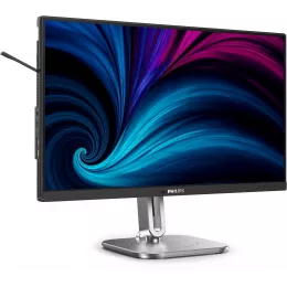 Монитор Philips 23.8" 24B2U4301 черный IPS LED 16:9 HDMI M/M матовая HAS Piv 300cd 178гр/178гр 1920x1080 120Hz DP FHD USB 5.74кг