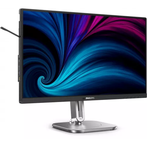 Монитор Philips 23.8" 24B2U4301 черный IPS LED 16:9 HDMI M/M матовая HAS Piv 300cd 178гр/178гр 1920x1080 120Hz DP FHD USB 5.74кг