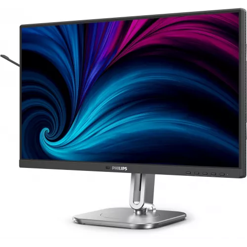 Монитор Philips 23.8" 24B2U4301 черный IPS LED 16:9 HDMI M/M матовая HAS Piv 300cd 178гр/178гр 1920x1080 120Hz DP FHD USB 5.74кг
