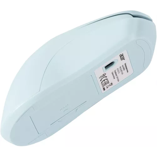 Мышь Acer OMR501 голубой оптическая 1600dpi silent беспров. USB 4but (ZL.MCE11.019)
