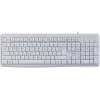 Клавиатура Acer OKW500 белый USB Multimedia (ZL.KBDEE.01S) кабель 1.8м