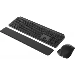 Клавиатура + мышь Logitech MX Keys S Combo клав:графитовый/черный мышь:графитовый USB беспроводная Bluetooth/Радио LED (920-011619)