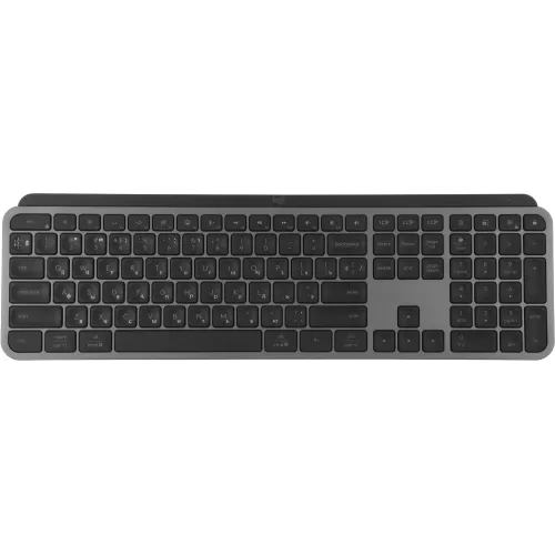 Клавиатура + мышь Logitech MX Keys S Combo клав:графитовый/черный мышь:графитовый USB беспроводная Bluetooth/Радио LED (920-011619)