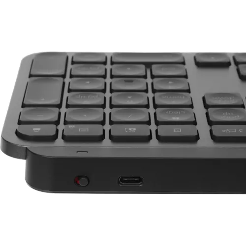 Клавиатура + мышь Logitech MX Keys S Combo клав:графитовый/черный мышь:графитовый USB беспроводная Bluetooth/Радио LED (920-011619)