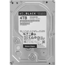 Жесткий диск WD SATA-III 4TB WD4006FZBX Desktop Black (7200rpm) 256Mb 3.5"