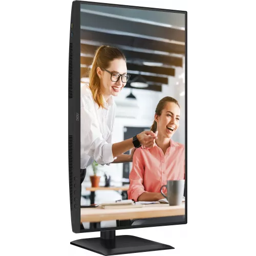 Монитор AOC 27" Q27E4CV черный IPS LED 16:9 HDMI M/M матовая HAS Piv 350cd 178гр/178гр 2560x1440 120Hz DP 2K USB 5.55кг