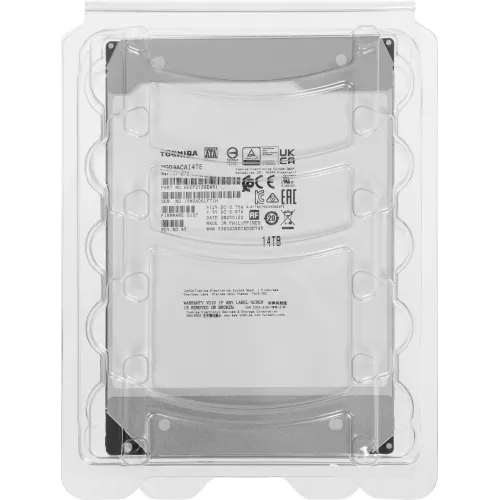 Жесткий диск Toshiba SATA-III 14TB MG09ACA14TE Enterprise Capacity 512E (7200rpm) 512Mb 3.5"