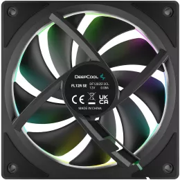 Вентилятор для корпуса Deepcool FL12R SE Reverse ARGB 120х120x25 черный 4-pin 25.79дБ (R-FL12RSE-BKAPN1-G) Ret