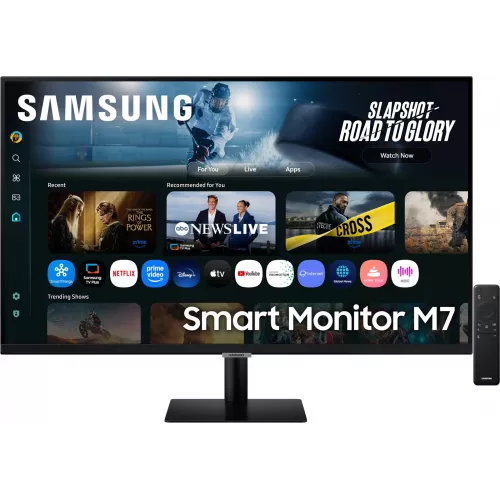 Монитор Samsung 32" S32FM702UIXCI черный VA LED 16:9 HDMI M/M матовая 3000:1 300cd 178гр/178гр 3840x2160 60Hz 4K USB 6.5кг