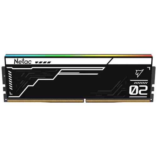 Память DDR5 2x16GB 6800MHz Netac NTS2D5P68DP-32K Shadow II RGB RTL Gaming PC5-54400 CL34 DIMM ECC 288-pin 1.4В kit с радиатором Ret