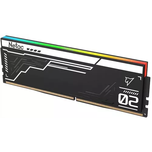 Память DDR5 2x16GB 6800MHz Netac NTS2D5P68DP-32K Shadow II RGB RTL Gaming PC5-54400 CL34 DIMM ECC 288-pin 1.4В kit с радиатором Ret