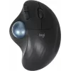 Трекбол Logitech M575S черный оптическая 2000dpi беспров. BT/Radio USB 4but (910-007035)