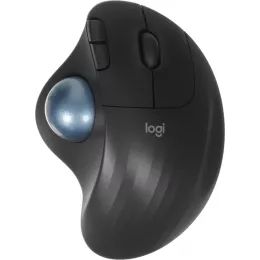 Трекбол Logitech M575S черный оптическая 2000dpi беспров. BT/Radio USB 4but (910-007035)