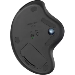 Трекбол Logitech M575S черный оптическая 2000dpi беспров. BT/Radio USB 4but (910-007035)