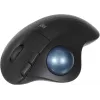 Трекбол Logitech M575S черный оптическая 2000dpi беспров. BT/Radio USB 4but (910-007035)