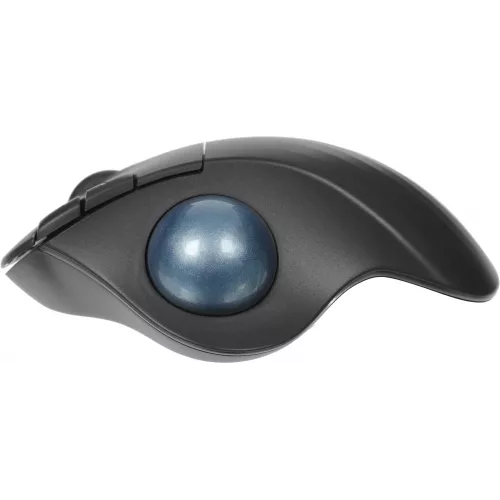 Трекбол Logitech M575S черный оптическая 2000dpi беспров. BT/Radio USB 4but (910-007035)