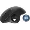 Трекбол Logitech M575S черный оптическая 2000dpi беспров. BT/Radio USB 4but (910-007035)