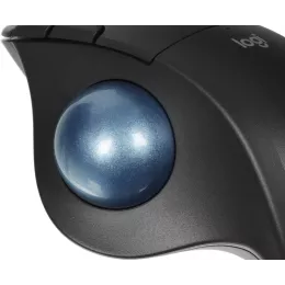 Трекбол Logitech M575S черный оптическая 2000dpi беспров. BT/Radio USB 4but (910-007035)