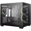 Корпус Deepcool CG330 3F черный без БП mATX 6x120mm 4x140mm 2xUSB2.0 1xUSB3.0 audio bott PSU