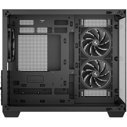 Корпус Deepcool CG330 3F черный без БП mATX 6x120mm 4x140mm 2xUSB2.0 1xUSB3.0 audio bott PSU
