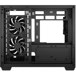 Корпус Deepcool CG330 3F черный без БП mATX 6x120mm 4x140mm 2xUSB2.0 1xUSB3.0 audio bott PSU