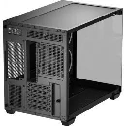 Корпус Deepcool CG330 3F черный без БП mATX 6x120mm 4x140mm 2xUSB2.0 1xUSB3.0 audio bott PSU