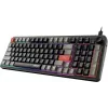 Клавиатура MSI GK110 черный/серый USB Multimedia for gamer LED (S11-04RU258-HH9) кабель 1.5м