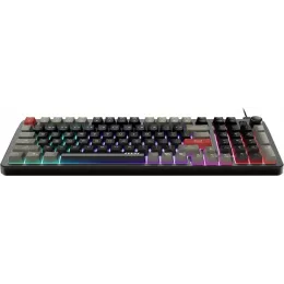 Клавиатура MSI GK110 черный/серый USB Multimedia for gamer LED (S11-04RU258-HH9) кабель 1.5м
