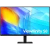 Монитор Samsung 32" ViewFinity S8 S32D806EAMXUE черный VA LED 5ms 16:9 HDMI матовая HAS Piv 3000:1 350cd 178гр/178гр 3840x2160 60Hz DP 4K USB 6.9кг