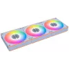 Вентилятор для корпуса Lian-Li Uni Fan CL Wireless 120 ARGB 124х120x28 белый 4-pin 29.8дБ (упак.:3шт) (G99.12CL1W3W.R0) Ret