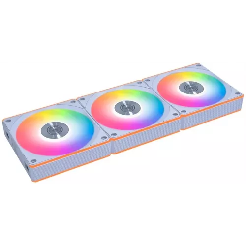Вентилятор для корпуса Lian-Li Uni Fan CL Wireless 120 ARGB 124х120x28 белый 4-pin 29.8дБ (упак.:3шт) (G99.12CL1W3W.R0) Ret