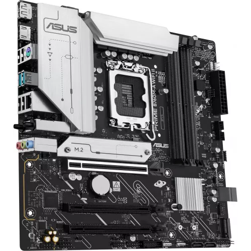 Материнская плата Asus PRIME B760M-A WIFI II Soc-1700 Intel B760 4xDDR5 mATX AC`97 8ch(7.1) 2.5Gg RAID+HDMI+DP