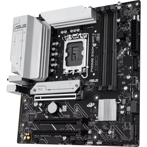 Материнская плата Asus PRIME B760M-A WIFI II Soc-1700 Intel B760 4xDDR5 mATX AC`97 8ch(7.1) 2.5Gg RAID+HDMI+DP