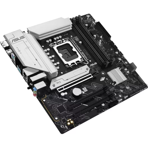 Материнская плата Asus PRIME B760M-A WIFI II Soc-1700 Intel B760 4xDDR5 mATX AC`97 8ch(7.1) 2.5Gg RAID+HDMI+DP