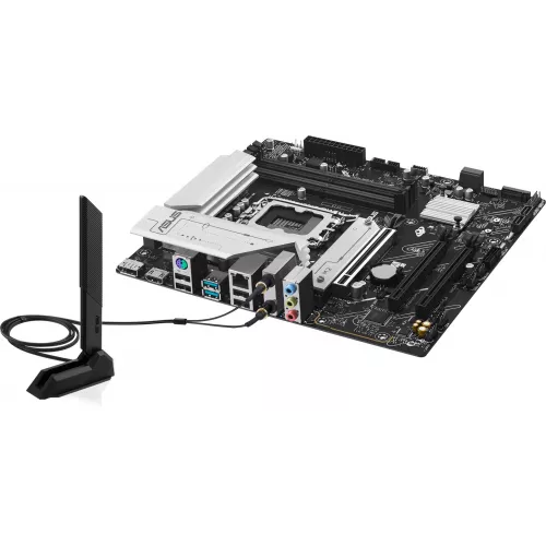 Материнская плата Asus PRIME B760M-A WIFI II Soc-1700 Intel B760 4xDDR5 mATX AC`97 8ch(7.1) 2.5Gg RAID+HDMI+DP