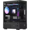 Корпус Formula Crystal Z1CM v2 черный без БП mATX 1xUSB2.0 1xUSB3.0 audio bott PSU