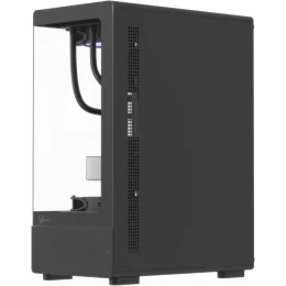 Корпус Formula Crystal Z1CM v2 черный без БП mATX 1xUSB2.0 1xUSB3.0 audio bott PSU