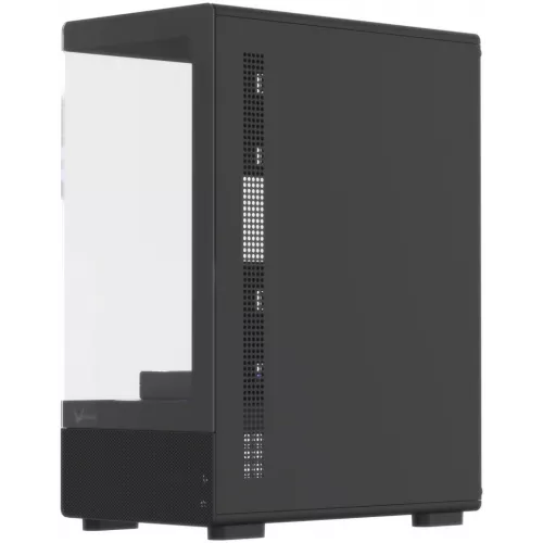 Корпус Formula Crystal Z1CM v2 черный без БП mATX 1xUSB2.0 1xUSB3.0 audio bott PSU