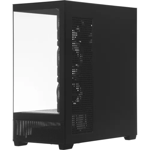 Корпус Accord ACC-ZA11B AR черный без БП ATX 3x120mm 1xUSB2.0 2xUSB3.0 audio bott PSU