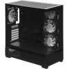 Корпус Accord ACC-ZA11B AR черный без БП ATX 3x120mm 1xUSB2.0 2xUSB3.0 audio bott PSU