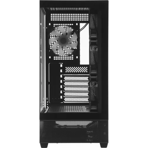 Корпус Accord ACC-ZA11B AR черный без БП ATX 3x120mm 1xUSB2.0 2xUSB3.0 audio bott PSU