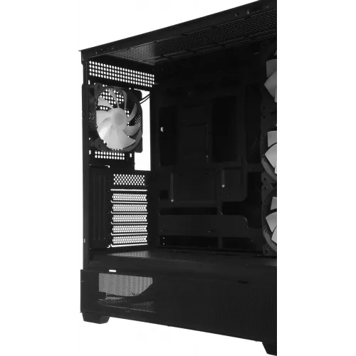 Корпус Accord ACC-ZA11B AR черный без БП ATX 3x120mm 1xUSB2.0 2xUSB3.0 audio bott PSU