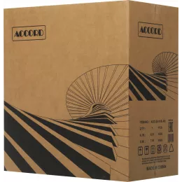 Корпус Accord ACC-ZA11B AR черный без БП ATX 3x120mm 1xUSB2.0 2xUSB3.0 audio bott PSU